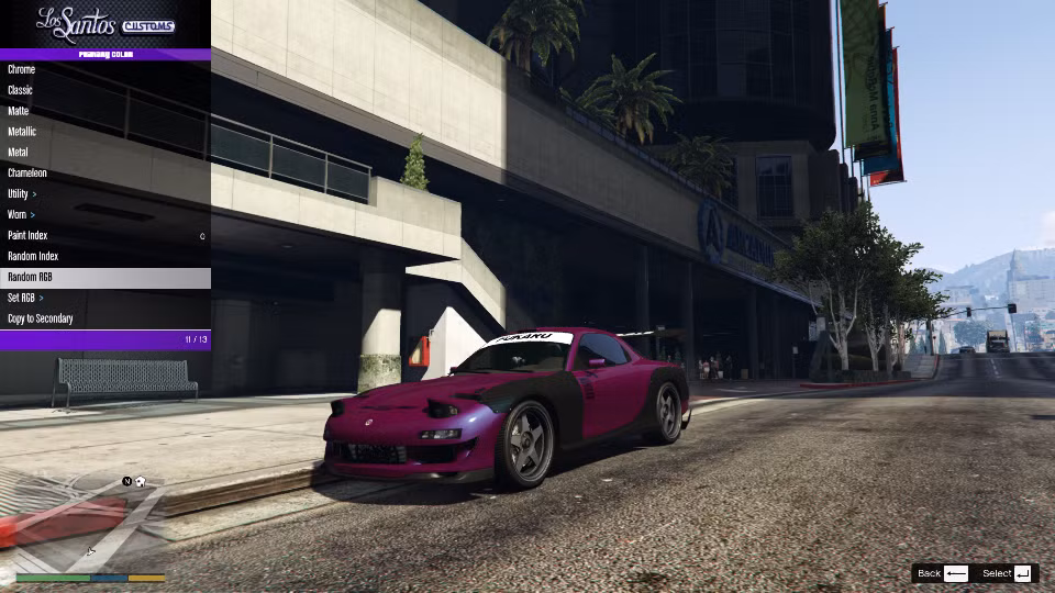 Vehicle Customization